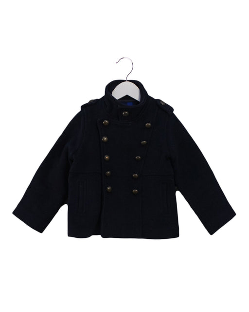 A Navy Coats from Stella McCartney in size 6T for boy. (Front View)