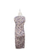 A Pink Sleeveless Dresses from Seraphine in size S for maternity. (Back View)