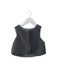 A Grey Outerwear Vests from Jean Bourget in size 2T for girl. (Front View)