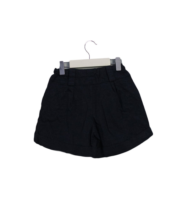 A Navy Shorts from Little Mercerie in size 5T for girl. (Back View)
