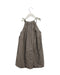 A Brown Sleeveless Dresses from Chloe in size 6T for girl. (Back View)