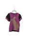 A Purple Short Sleeve T Shirts from Wafflish Waffle in size 8Y for girl. (Front View)