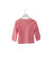 A Pink Long Sleeve Tops from Petit Bateau in size 3T for girl. (Back View)