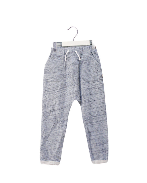 A Blue Sweatpants from Dave & Bella in size 5T for boy. (Front View)