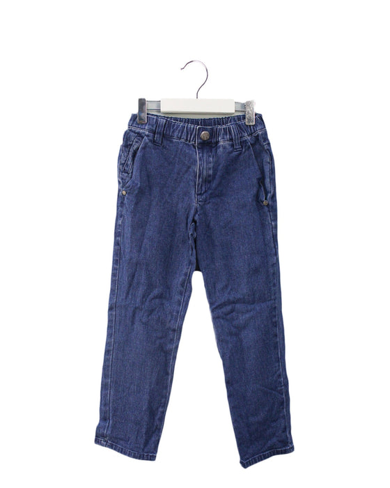 A Blue Jeans from Kingkow in size 6T for boy. (Front View)