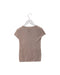 A Grey Short Sleeve Tops from Bonpoint in size 4T for girl. (Back View)