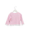 A Pink Long Sleeve Tops from Jacadi in size 2T for girl. (Back View)