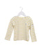 A Yellow Long Sleeve Tops from Joules in size 18-24M for girl. (Front View)