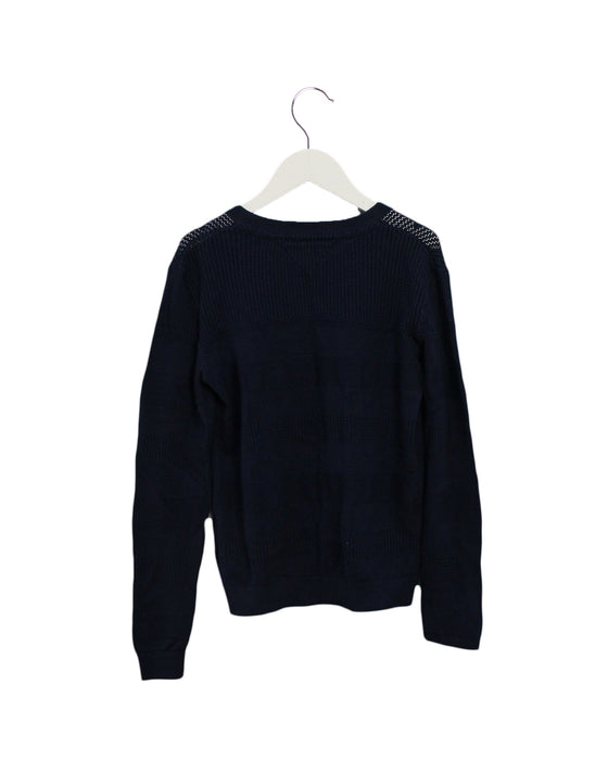 A Navy Cardigans from Tommy Hilfiger in size 10Y for boy. (Back View)