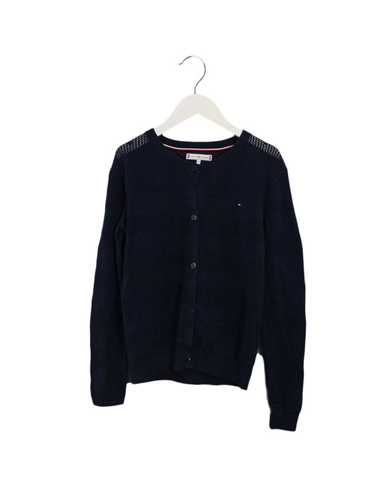 A Navy Cardigans from Tommy Hilfiger in size 10Y for boy. (Front View)