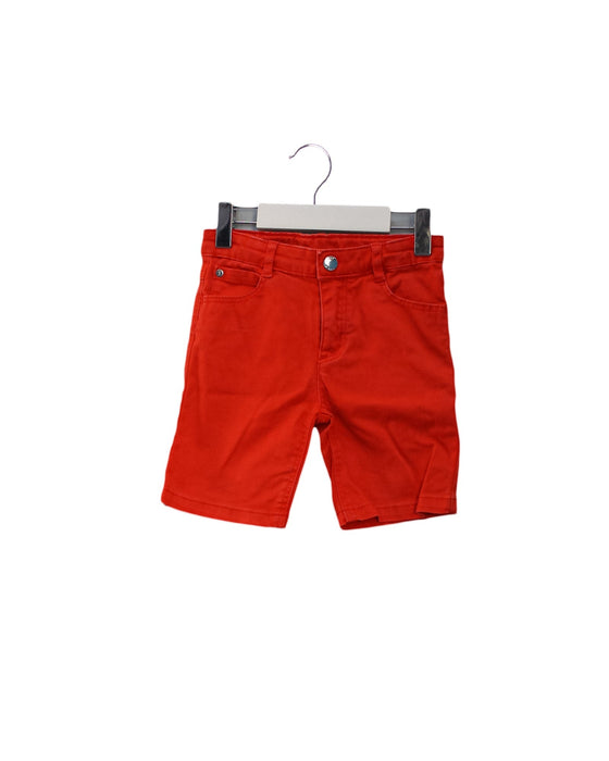 A Orange Shorts from Jacadi in size 3T for boy. (Front View)