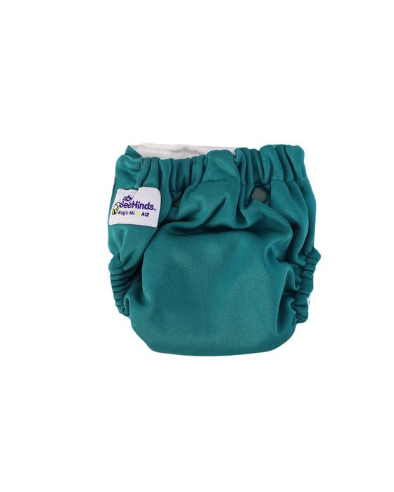 A Green Cloth Diapers from Baby BeeHinds in size O/S for neutral. (Back View)