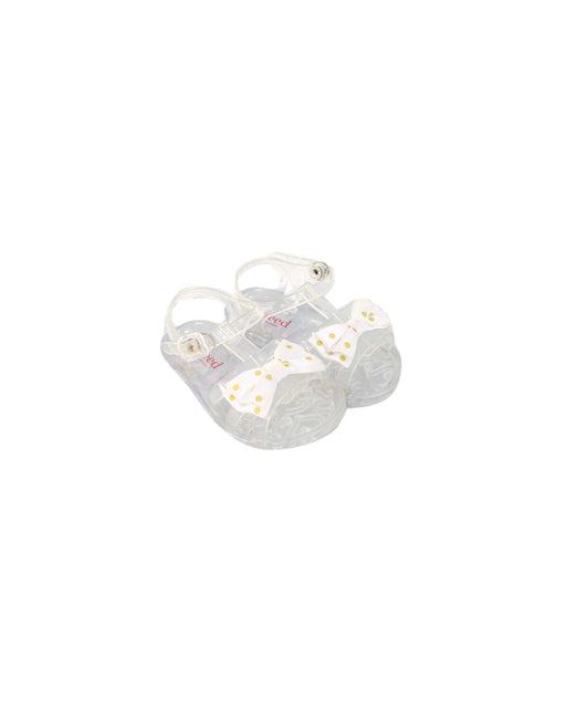 A Transparent Sandals from Seed in size 12-18M for girl. (Front View)