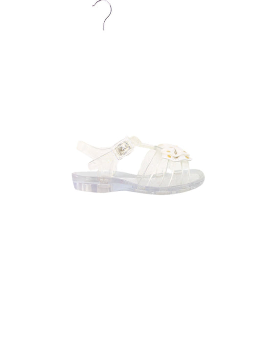 A Transparent Sandals from Seed in size 12-18M for girl. (Back View)