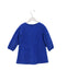 A Blue Long Sleeve Dresses from Jacadi in size 3T for girl. (Back View)