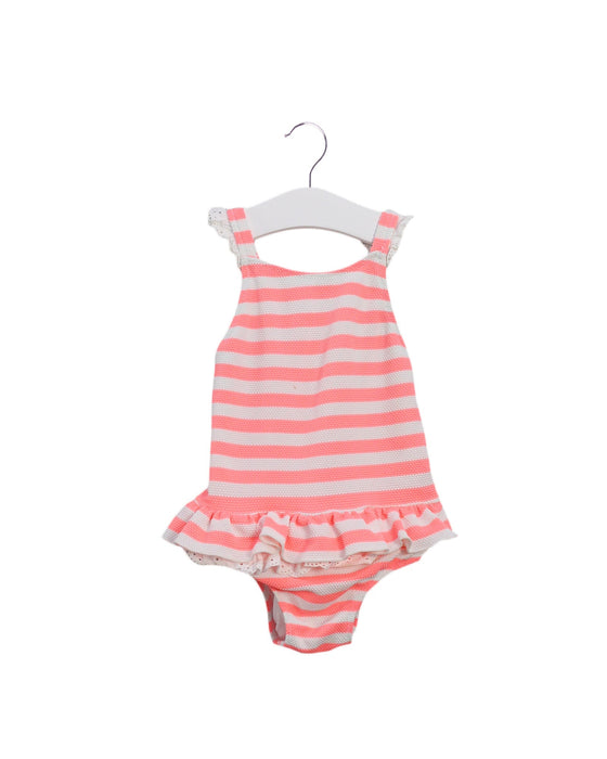 A Pink Swimsuits from Sunuva in size 18-24M for girl. (Front View)