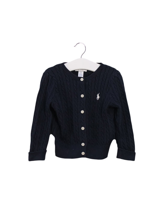 A Black Cardigans from Ralph Lauren in size 12-18M for girl. (Front View)