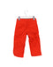 A Orange Casual Pants from Petit Bateau in size 12-18M for girl. (Back View)