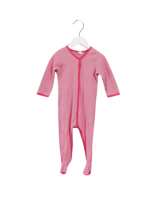 A Pink Jumpsuits from Petit Bateau in size 12-18M for girl. (Front View)