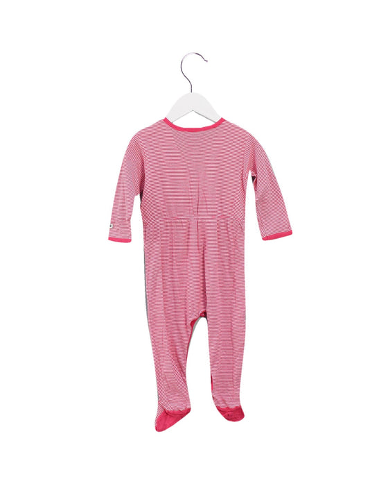 A Pink Jumpsuits from Petit Bateau in size 12-18M for girl. (Back View)