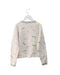 A Ivory Crewneck Sweatshirts from Petit Bateau in size 8Y for girl. (Back View)