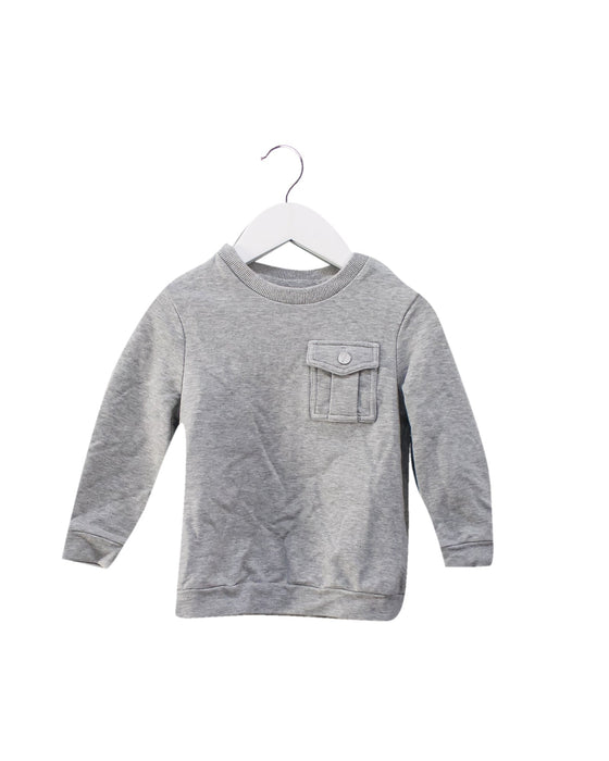 A Grey Crewneck Sweatshirts from Ferrari in size 3T for boy. (Front View)