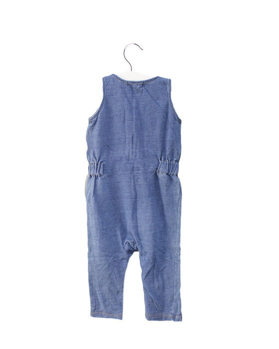 A Blue Jumpsuits from The Bonnie Mob in size 12-18M for girl. (Back View)