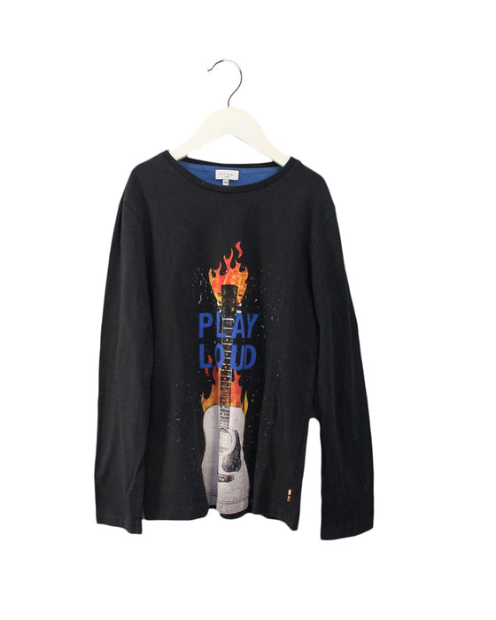 A Black Long Sleeve Tops from Paul Smith in size 10Y for boy. (Front View)