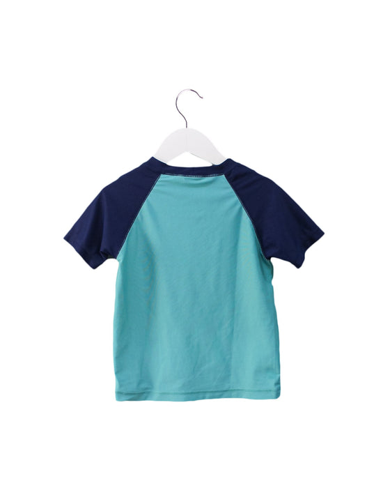 A Teal Rash Guards from Tommy Bahama in size 5T for boy. (Back View)