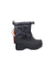 A Black Winter Boots from Northside in size 12-18M for boy. (Back View)