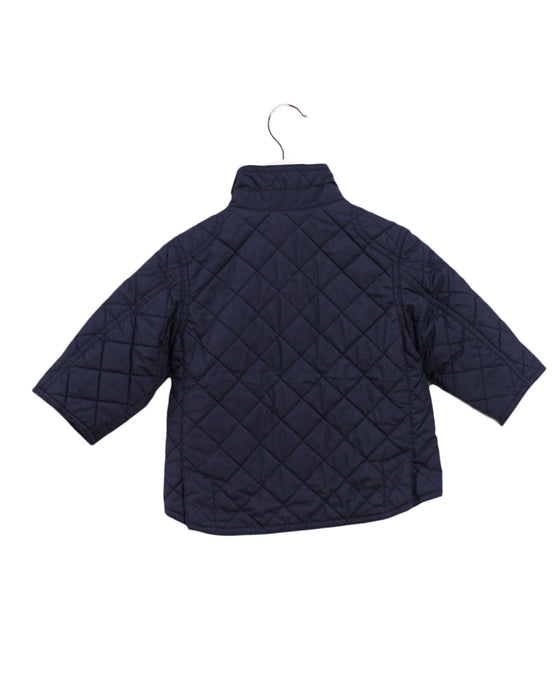 A Navy Puffer/Quilted Jackets from Polo Ralph Lauren in size 9M for neutral. (Back View)