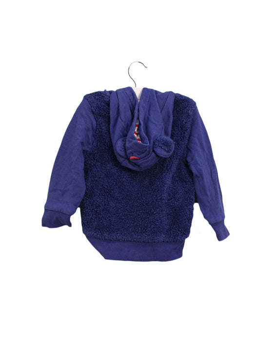 A Navy Sweatshirts from Boden in size 18-24M for boy. (Back View)