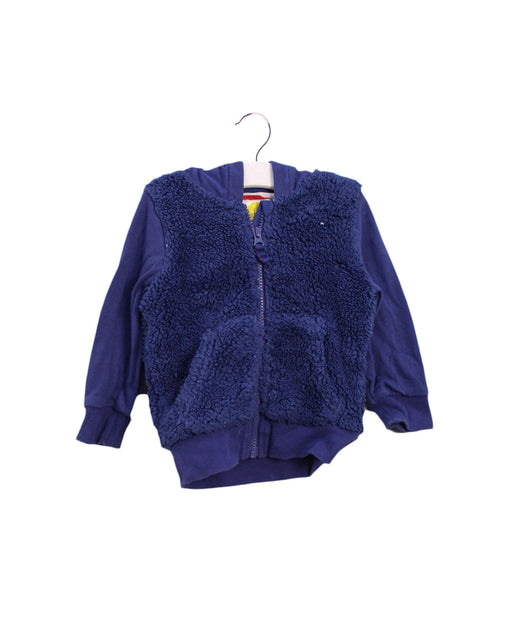 A Navy Sweatshirts from Boden in size 18-24M for boy. (Front View)