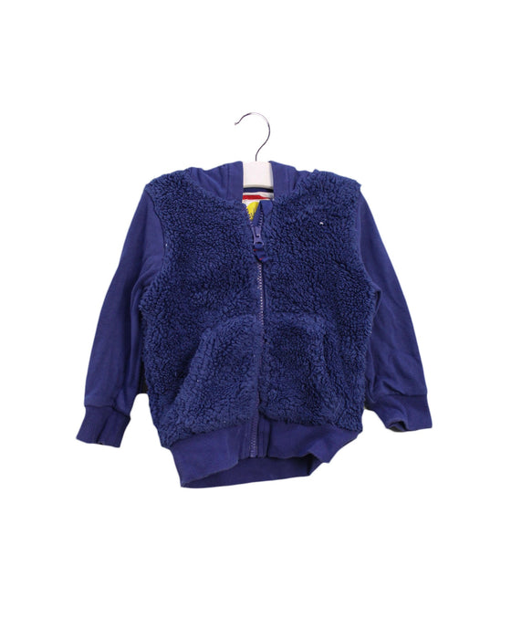 A Navy Sweatshirts from Boden in size 18-24M for boy. (Front View)