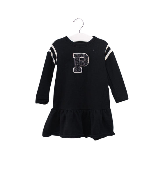 A Black Sweater Dresses from Ralph Lauren in size 12-18M for girl. (Front View)