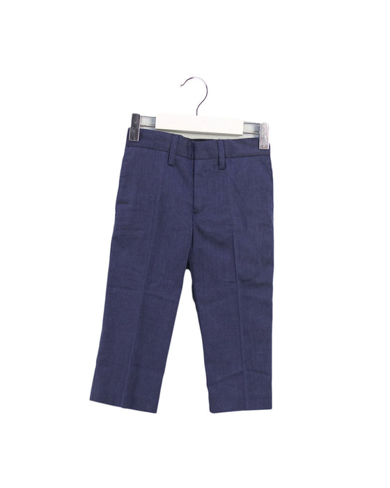 A Navy Dress Pants from Crewcuts in size 2T for boy. (Front View)
