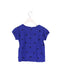A Blue Short Sleeve Tops from Bonpoint in size 8Y for girl. (Back View)