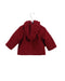 A Burgundy Coats from Jacadi in size 12-18M for boy. (Back View)