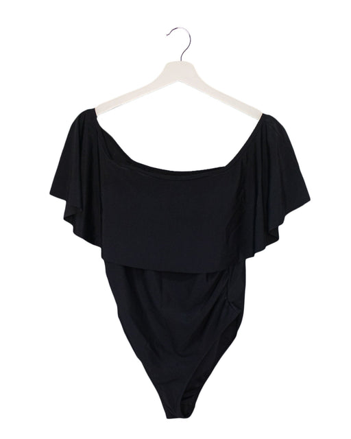 A Black Swimsuits from Nothing Fits But in size XS for maternity. (Front View)