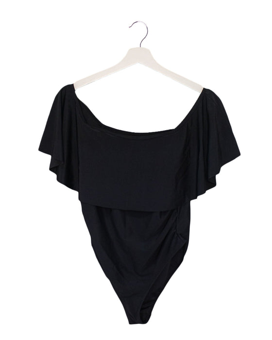 A Black Swimsuits from Nothing Fits But in size XS for maternity. (Front View)