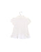A White Short Sleeve Polos from Ralph Lauren in size 12-18M for girl. (Back View)