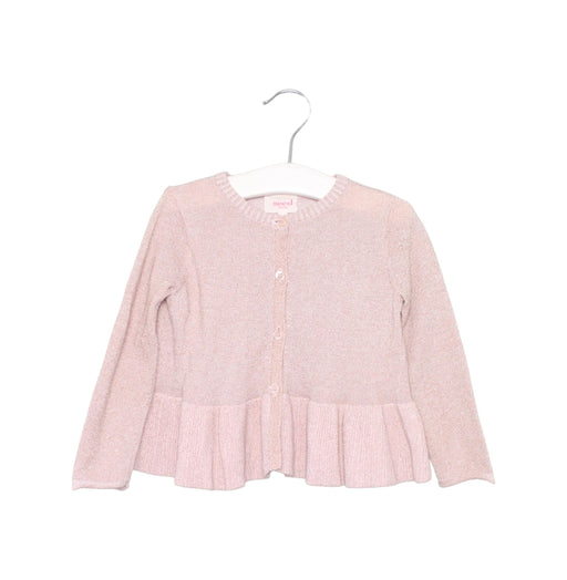 A Pink Cardigans from Seed in size 2T for girl. (Front View)