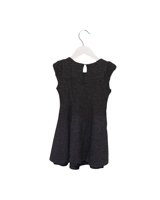 A Black Short Sleeve Dresses from Polo Ralph Lauren in size 4T for girl. (Back View)