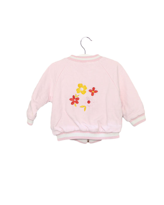 A Pink Lightweight Jackets from Seed in size 12-18M for girl. (Back View)