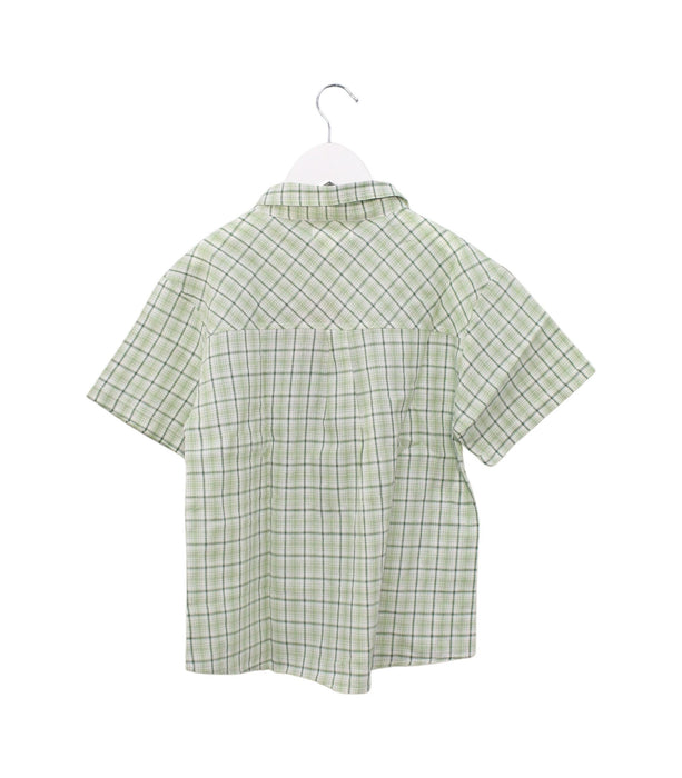 A Green Shirts from Felix & Mina in size 18-24M for boy. (Back View)