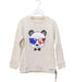 A Grey Crewneck Sweatshirts from Felix & Mina in size 4T for boy. (Front View)