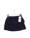 A Navy Short Skirts from Petit Bateau in size 4T for girl. (Back View)