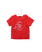 A Red Short Sleeve T Shirts from Jacadi in size 18-24M for boy. (Front View)