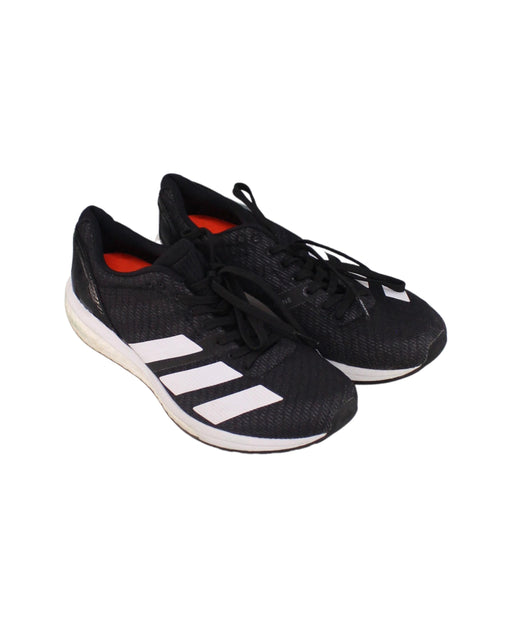 A Black Sneakers from Adidas in size 12Y for neutral. (Front View)