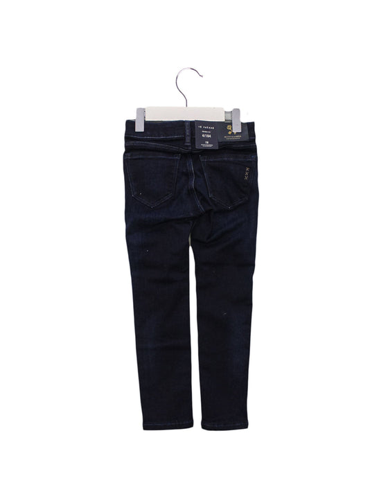 A Navy Jeans from Scotch & Soda in size 4T for boy. (Back View)